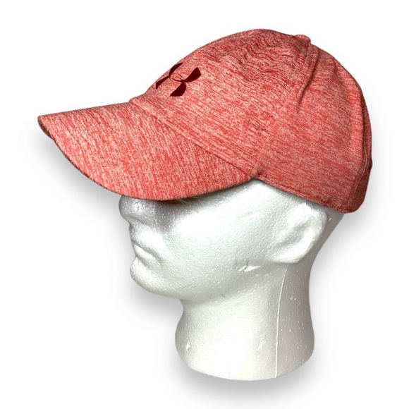 Under Armour Women’s UA Free Fit Heathered Cap Style# 1306297, Red, OSFA - Picture 3 of 12